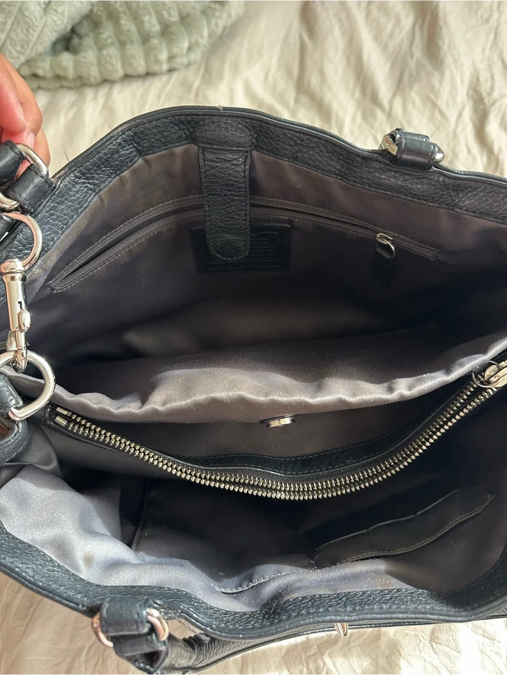 Coach park signature large bag